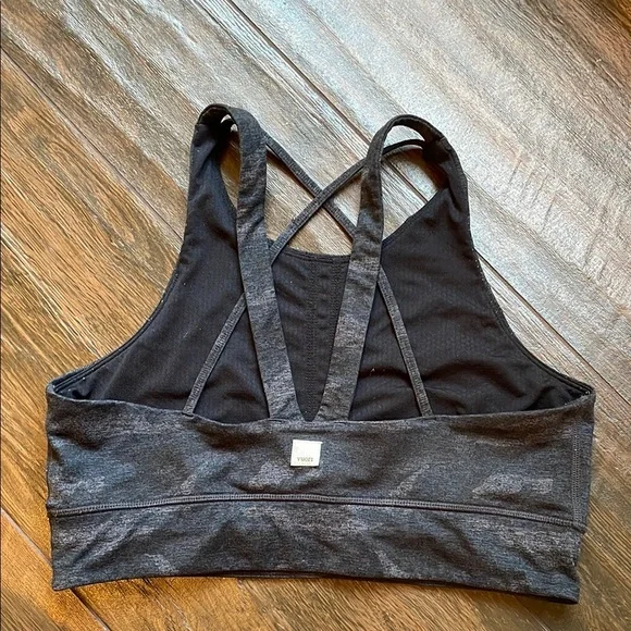 Vuori Black Strappy Sports Bra - Picture 4 of 6
